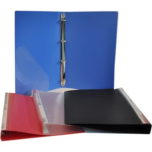 Halkalı Dosya PP 4 Halkalı A4 Mavi