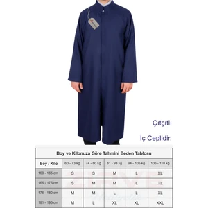 Sade Cübbe Imam Cübbesi - Lacivert