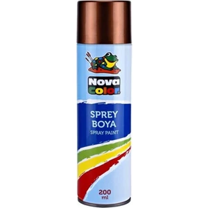 Nova Color Sprey Boya 200 ml Bakır NC-813