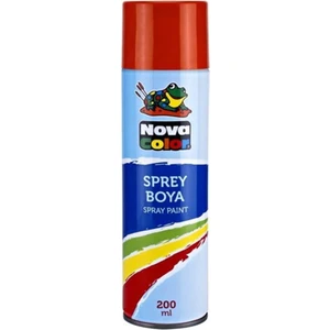 Nova Color Sprey Boya 200 ml Turuncu NC-807