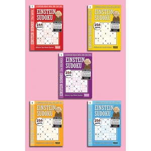 Einstein Sudoku 5'li SET-1280 Sayfa