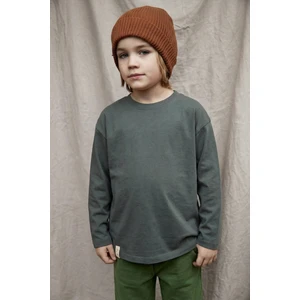 Mevsimlik Basic T-Shırt 2-10 Yaş Yeşil