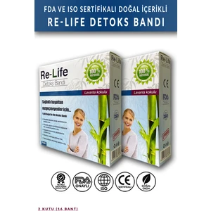 Detoks Ayak Bandı 2 Kutu (16 Bant)