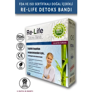 Detoks Ayak Bandı 1 Kutu 8 Bant