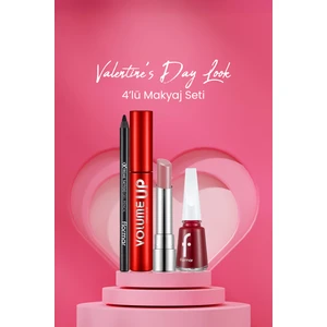 Valentine's Day Look 4’lü Makyaj Seti