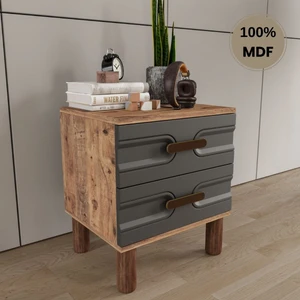 Zen 2 Çekmeceli Mdf Komodin