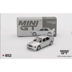 Mini Gt 1/64 Mercedes-Benz 190E 2.5-16 Evolution Iı Astral Silver 852