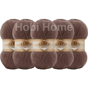 5'li Paket Alize Angora Gold 493- Kahve