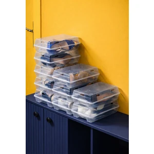 Şeffaf Bayan Ayakkabı Kutusu 10 lu Paket