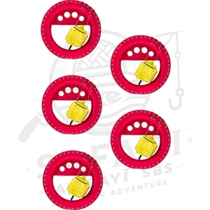 Safari Av Küspeli Kasnak El Oltası 5 Adet 4 Iğneli