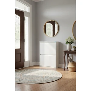 Metal Ayakkabılık 2 li Model