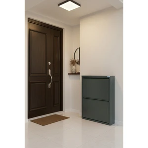 Metal Ayakkabılık 2 li Model