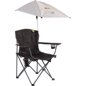 Funky Chairs Şemsiyeli Kamp Sandalyesi - Siyah