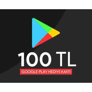 Google Play Store Dijital Kod 100 Tl