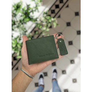 262 Deri Isme Özel Siyah Renk Deri Cüzdan