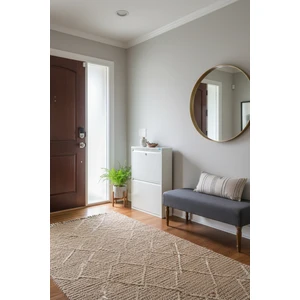 Metal Ayakkabılık 2 li Kilitli Model