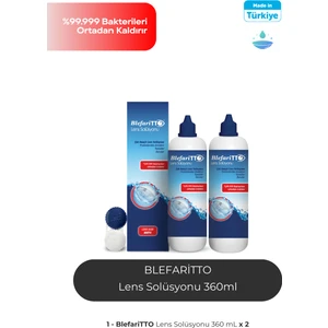Blefaritto Solüsyon 360 ml + 360 ml Paket