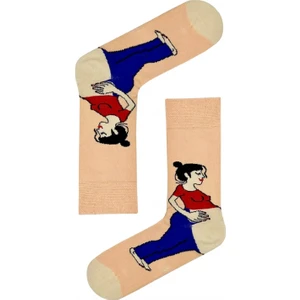 2 çift Bemp Hamile Kadın Desenli Tasarım Çorap