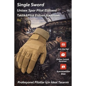 Single Sword Blackhawk Unisex Taktik & Pilot Eldiven
