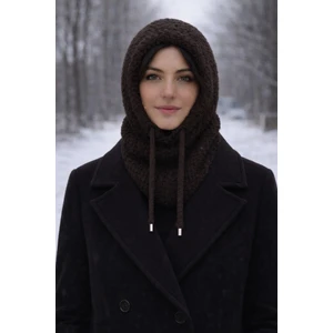 Tiftik Dokuma Triko Balaclava Bere