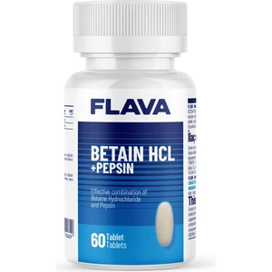 Betain Hcl + Pepsin - 60 Tablet