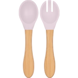 Oioi Mama Kaşığı + Çatal - Misty Lilac