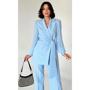 Şifon Kollu Ikili Takım Elbise