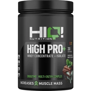 HIQ Nutrition High Pro+ 900GR Chocolate Mint Flavored