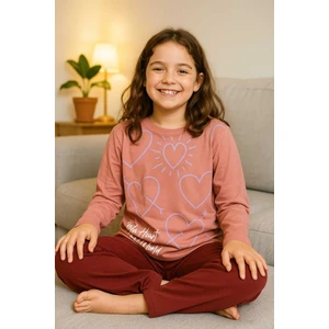 Çocuk Pijama Takımı %100 Pamuk