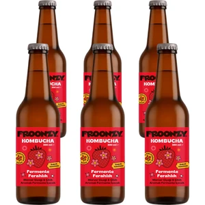 Kombucha Mürver&Çilek 6 Adet 330ML