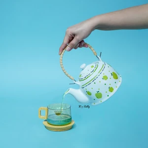 Mon Amour Hasır Saplı Demlik