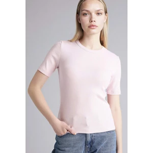 Slim Fit Basic Fitilli Kaşkorse Tişört G8490AX26SP