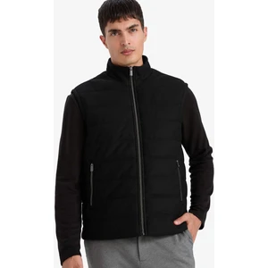 Slim Fit Dik Yaka Yelek D7536AX26SP