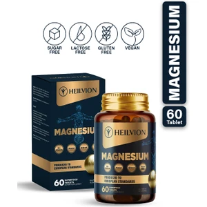 MAGNEZYUM Multi Complex 3'lü Form(BİSGLİSİNAT,MALAT,SİTRAT) & B6 Vitamini-60 TABLET