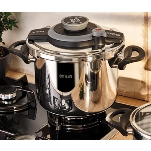 Vera Düdüklü Tencere 9 Lt Siyah