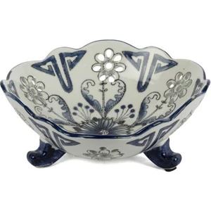 Mikasa Moor Blue Blanc Dek Tabak 22X9CM
