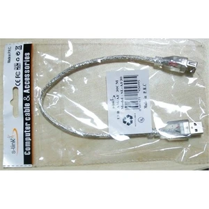 Sl-Af30 30Cm Usb 2.0 Am To Af Şeffaf Uzatma Kablosu