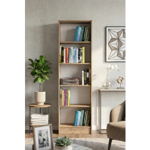 Yeti Mobilya Flat56 Kitaplık Ahşap