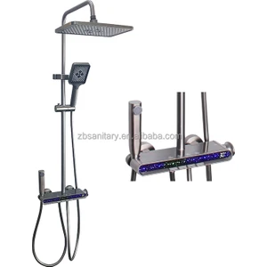 Lüx Piyano Dijital Duş Seti