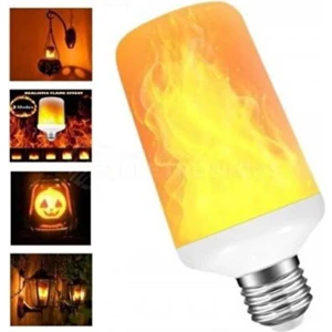 Alev Efektli LED Ampül 3modlu