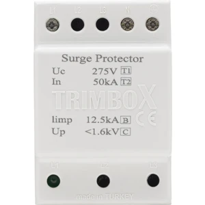 Trimbox B + C 2 Kutuplu Parafudr 100KA