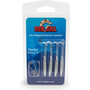 RED GİLL Original 7cm Silikon Yem - Silver Pearl