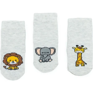 Hellobaby Hellobaby Erkek Bebek 3lü Soket Çorap