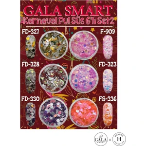 Gala Smart  Sim Süs Set 6lı No:karnaval Set-2