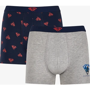 Erkek Renkli Superman Çoklu Boxer