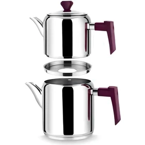 Rüya Mürdüm Ideal Boy Çelik Çaydanlık Takımı