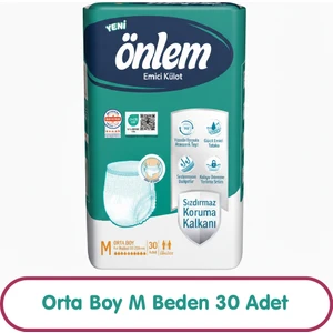 Emici Külot M Beden 30 Adet