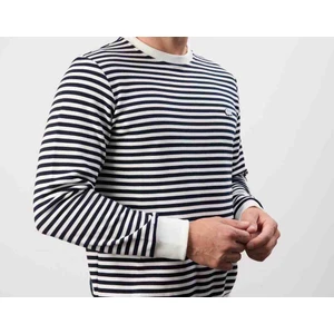 Bisiklet Yaka Çizgili Regular Fit Sweatshirt