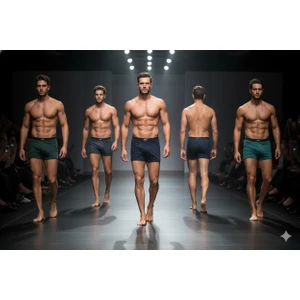 4497 Modal Erkek Boxer 5'li Paket