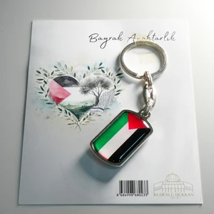 Filistin Bayrak Anahtarlık